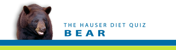 The Hauser Diet Bear Diet Type™ – 50% Protein/Fat & 50% Carbs
