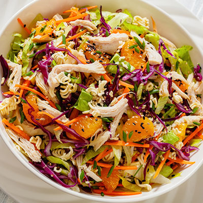 Fresh and Simple Asian Chicken Salad – The Hauser Diet